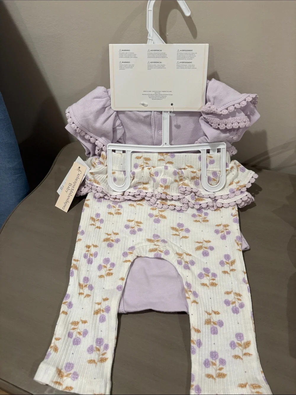 TAHARI & CATHERINE MALANDRINO BABY OUTFITS